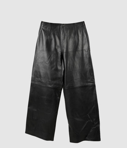 Harlow Leather Pants Black