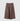 Justin Leather Pants Brown