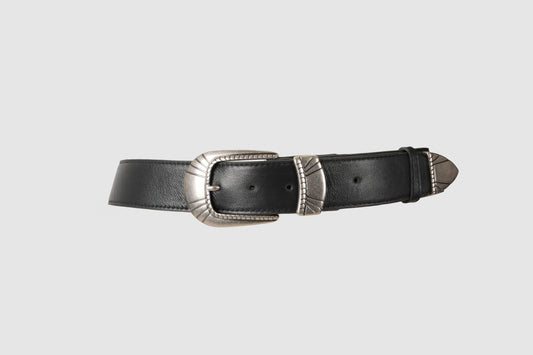 Revya Leather Belt Black