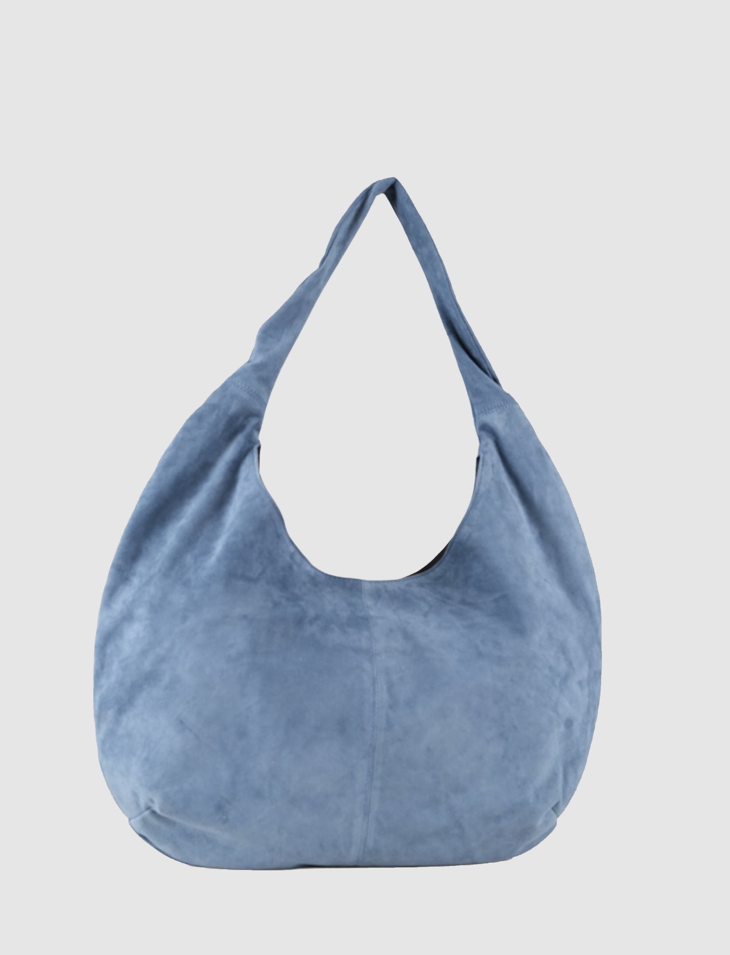 Zayla Suede Bag Blue