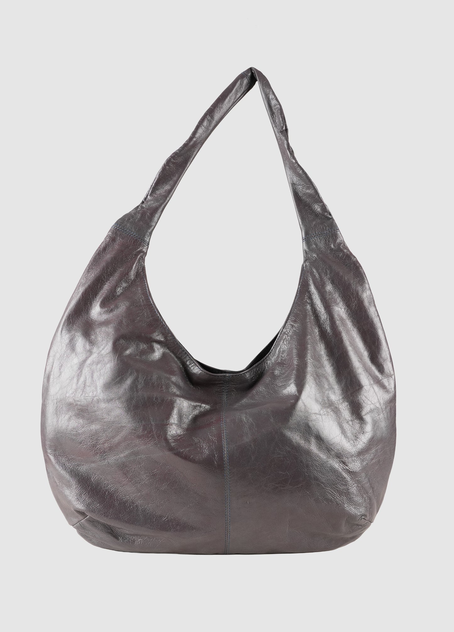 Zayla Leather Bag Pewter