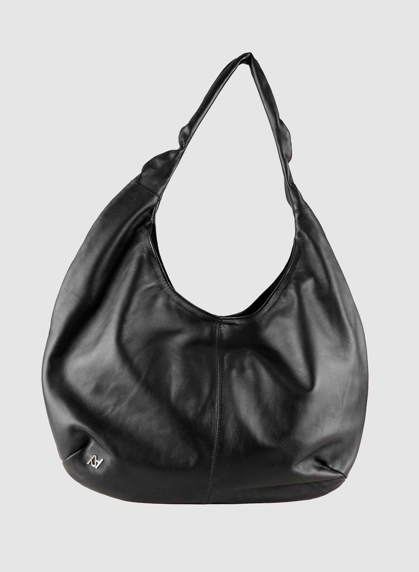 Zayla Leather Bag Black