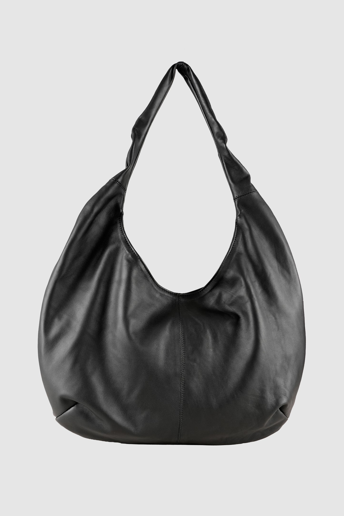 Zayla Leather Bag Black