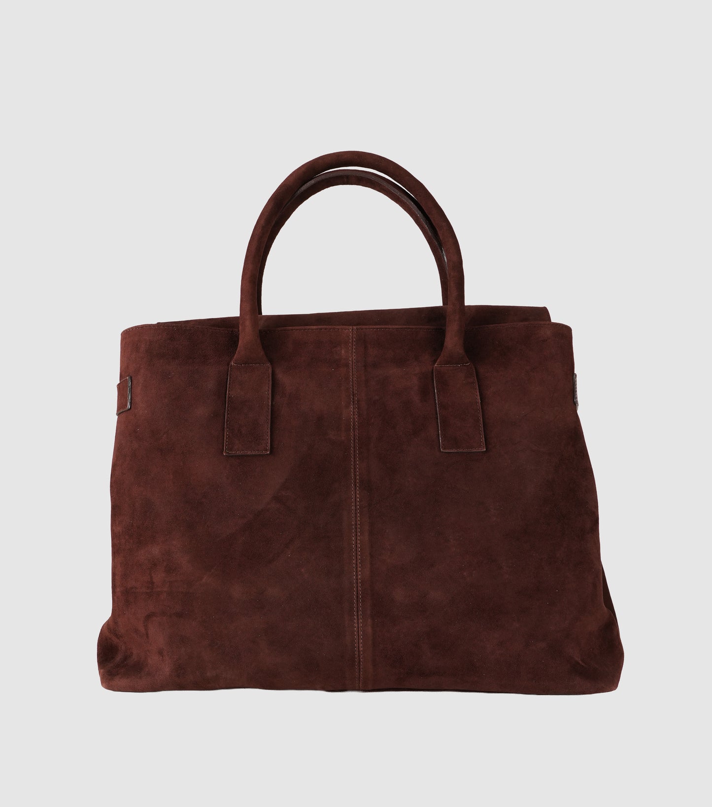 Eloura Oversized Suede Bag Brown