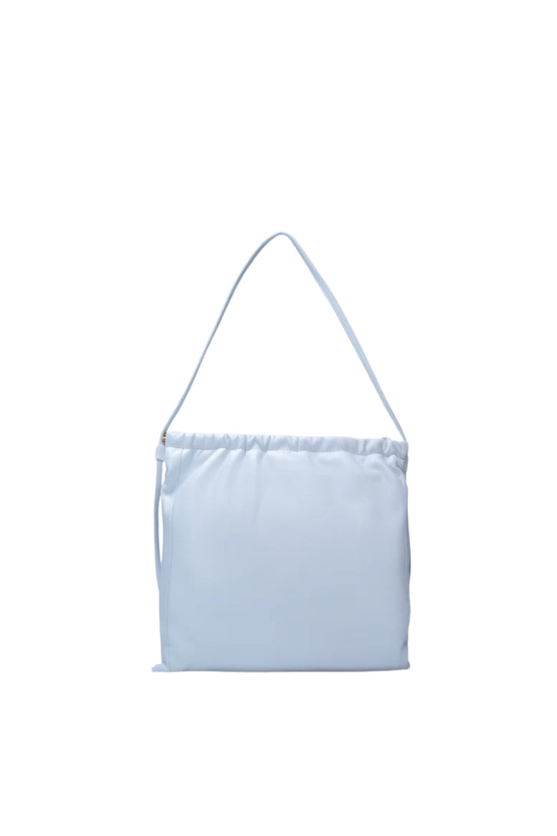 Melissa Clutch Leather Bag White