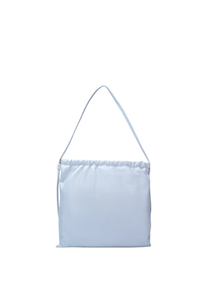 Melissa Clutch Leather Bag White
