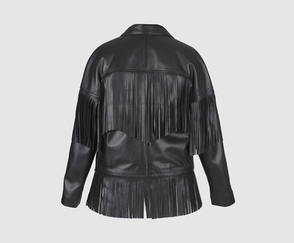 Pyrus Leather Jacket Black
