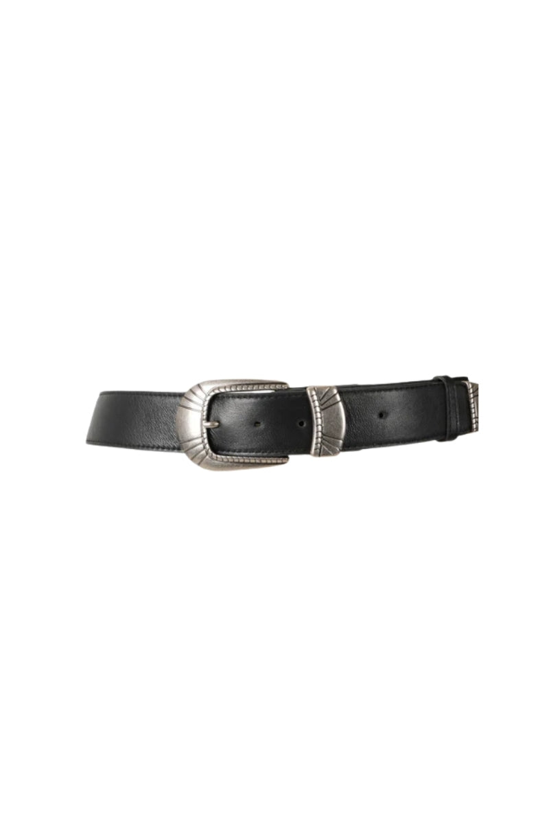 Revya Leather Belt Black