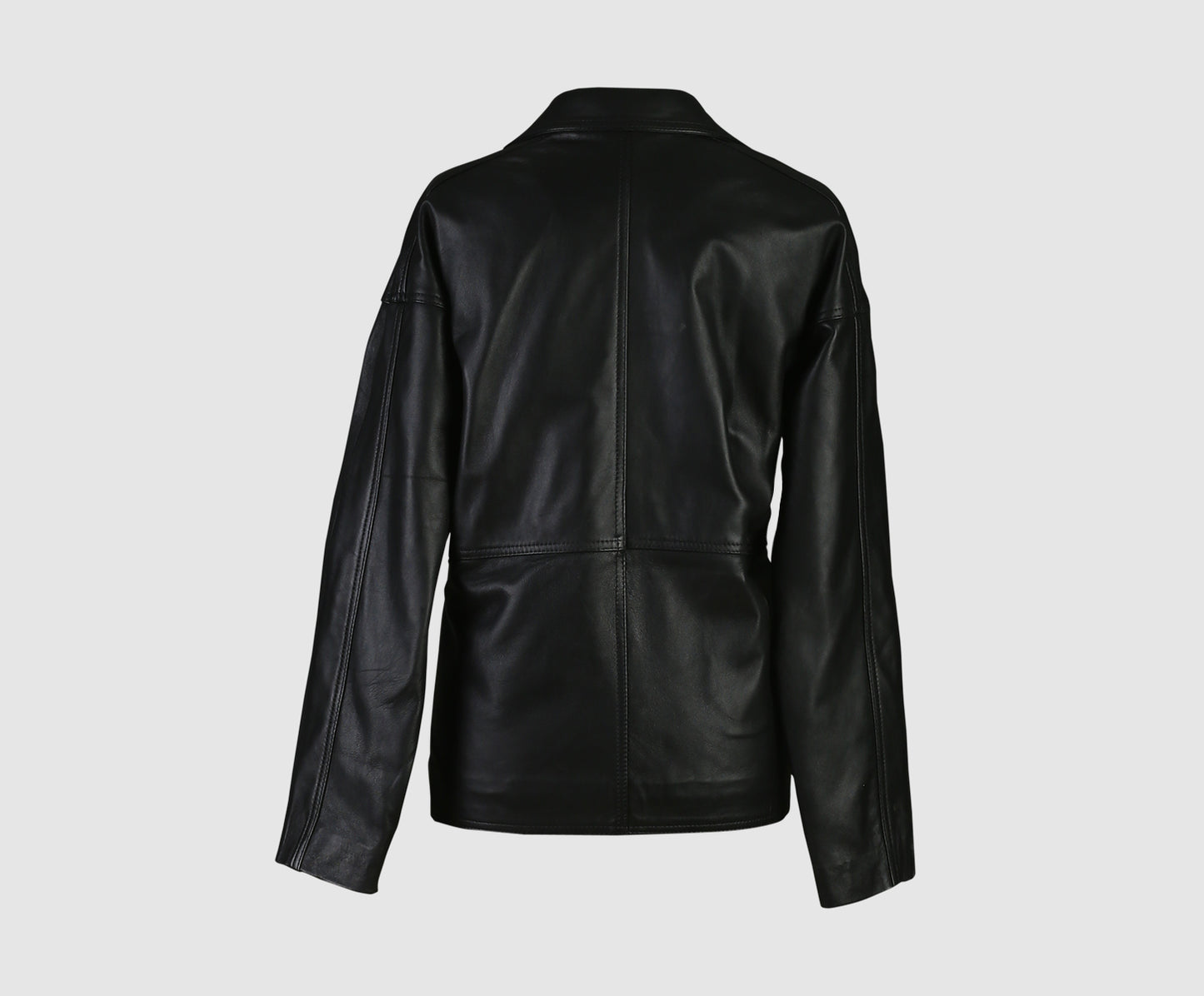 Sienna Leather Jacket Black