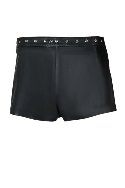 Sterling Leather Shorts Black