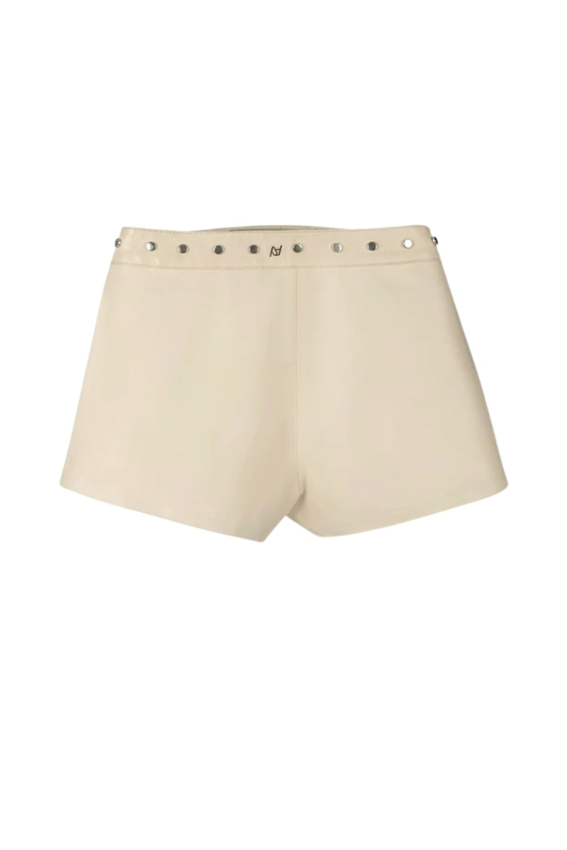 Sterling Leather Shorts Butter Yellow