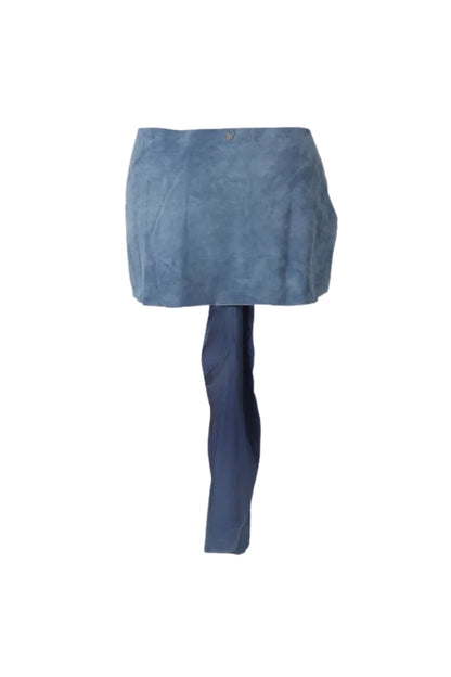 Sylta Suede Belt Blue