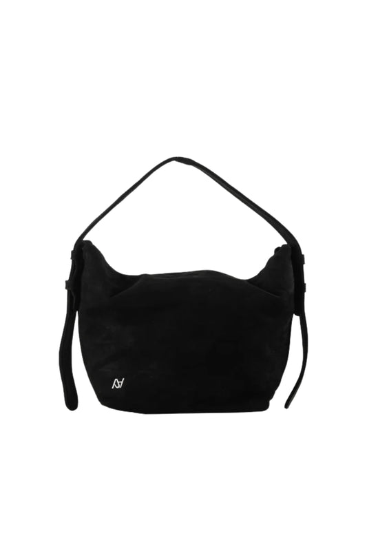 Eliana Suede Bag Black