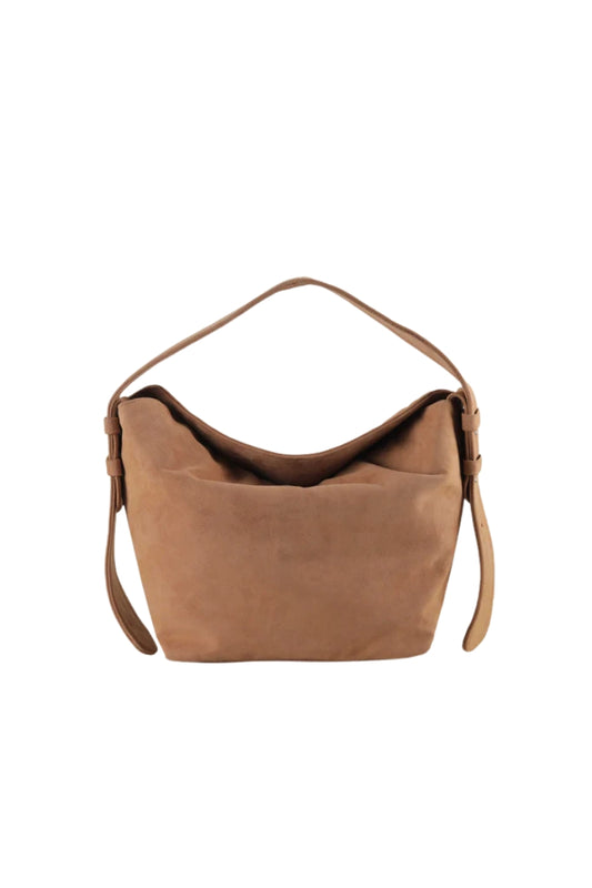 Eliana Suede Bag Beige