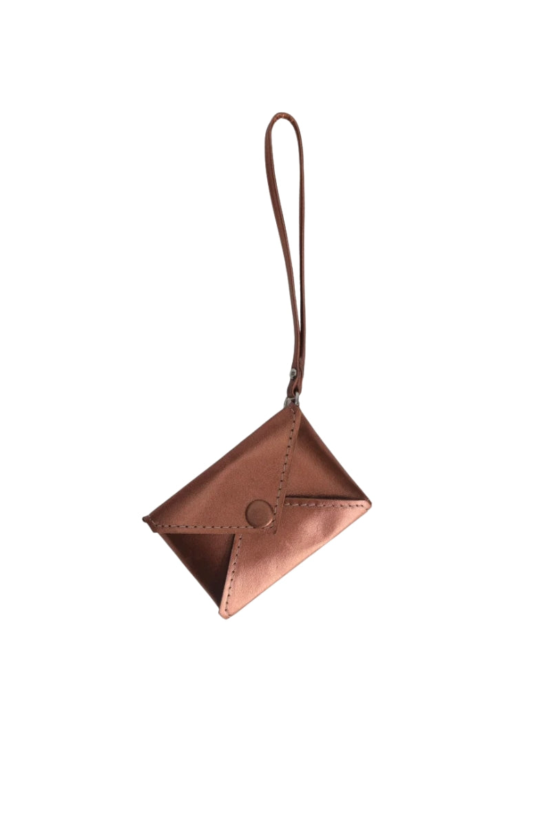 Mini Envelope Leather Charm