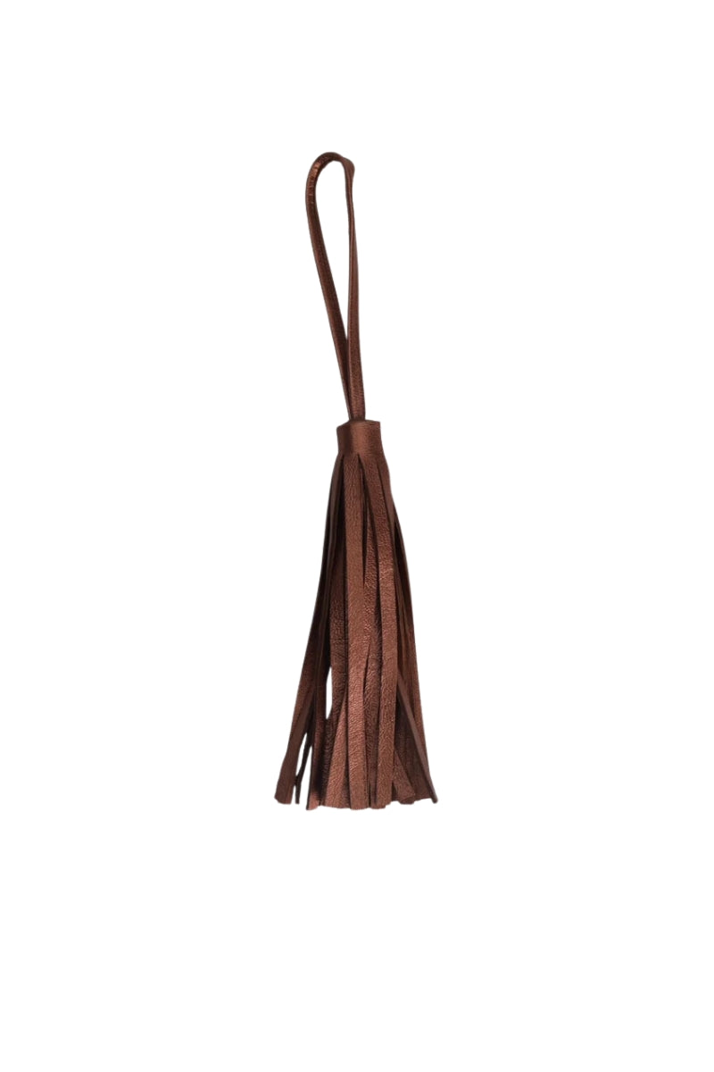Tassle Leather Charm