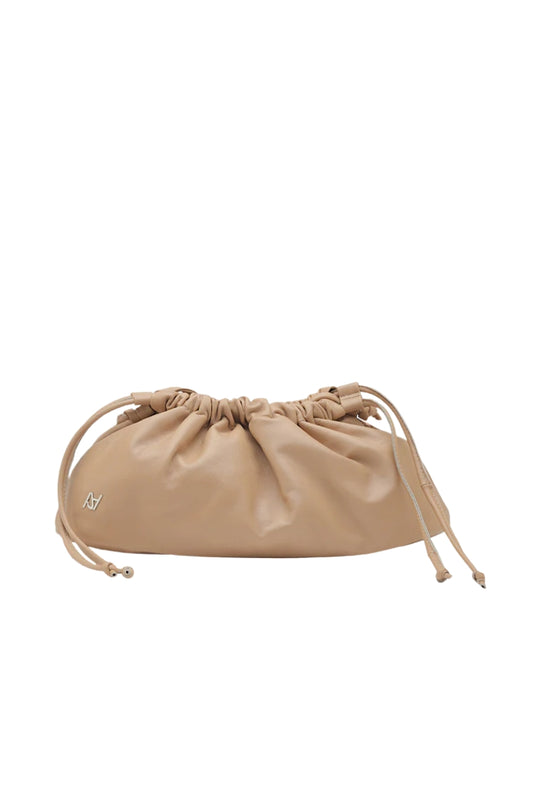 Charlie Leather Bag Nude Beige
