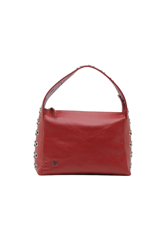 Surge Leather Bag Red
