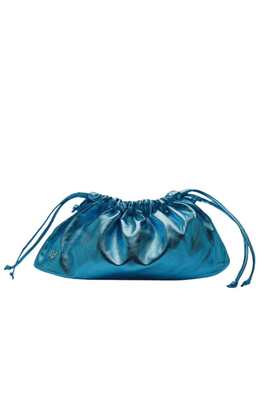 Charlie Leather Bag Electric Blue