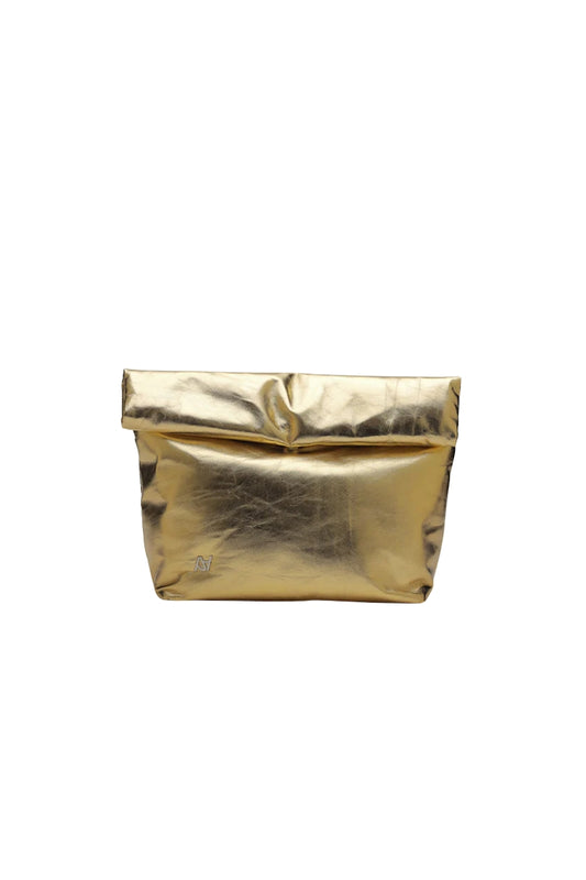 Ariana Leather Bag Gold
