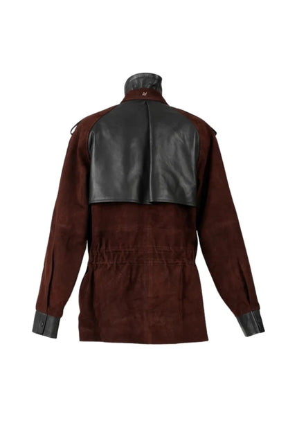 Gavin Suede Jacket Brown