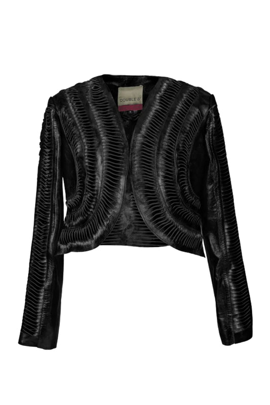 Kiara Leather Jacket Black