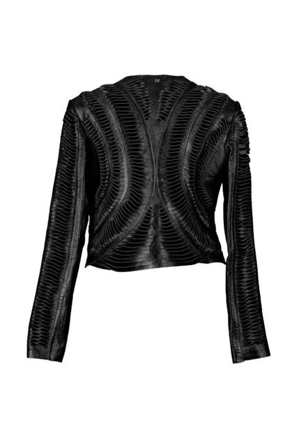 Kiara Leather Jacket Black