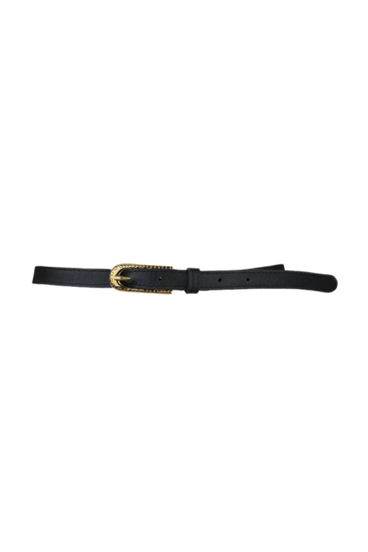 Pricilla Leather Belt Black