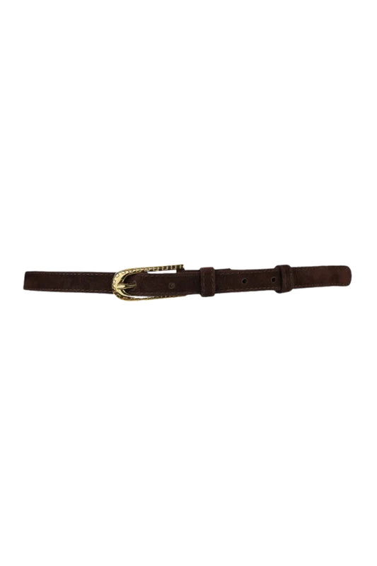 Pricilla Suede Belt Brown