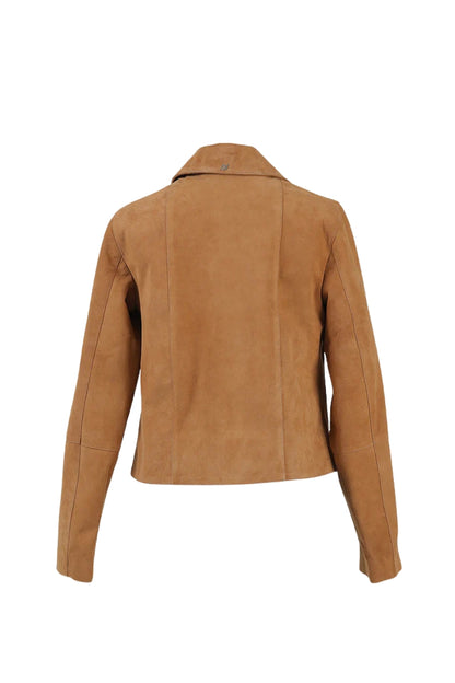 Harper Suede Jacket Beige
