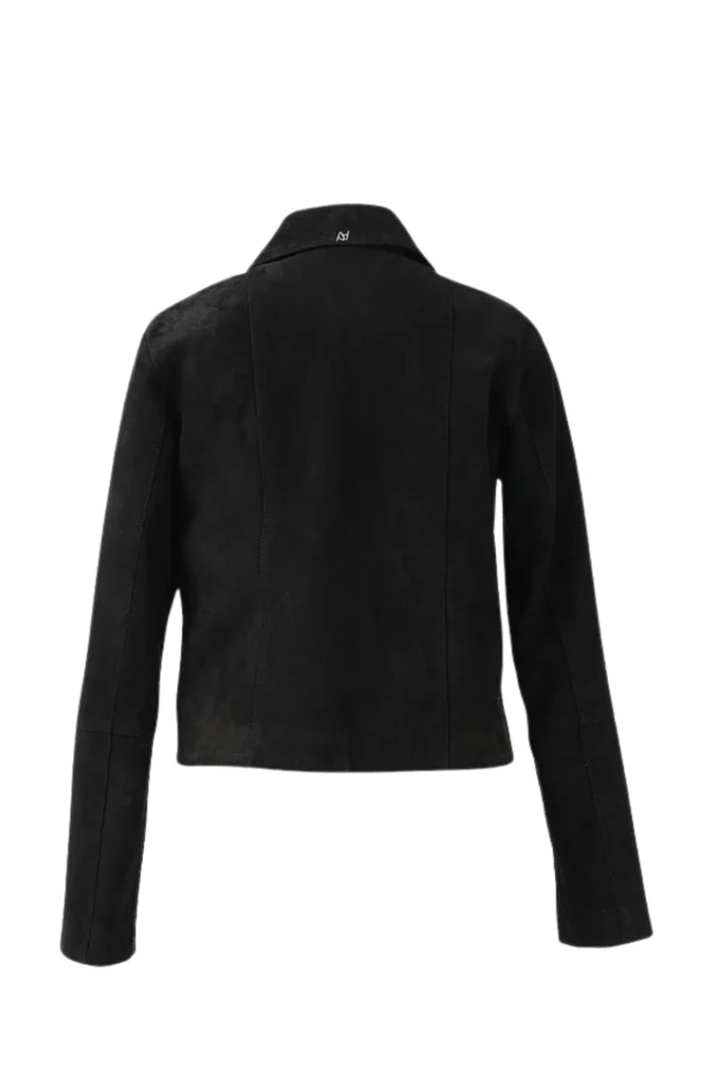Harper Suede Jacket Black