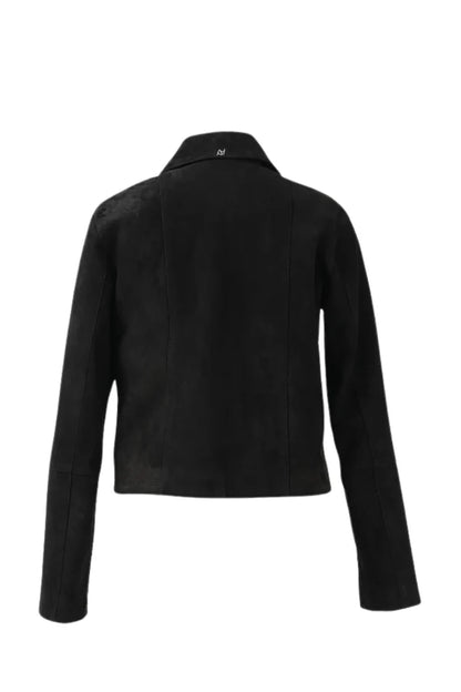 Harper Suede Jacket Black