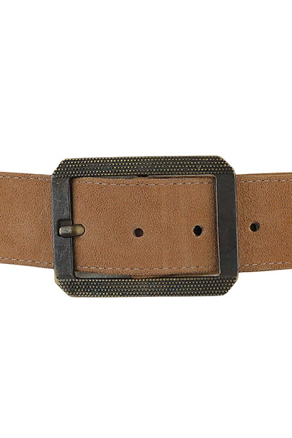 Arden Suede Belt Beige