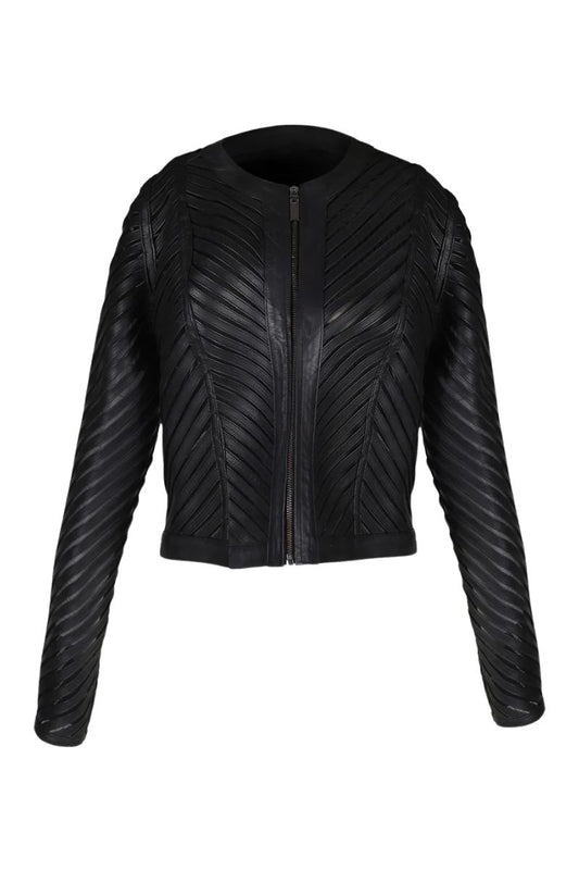 Hayden Leather Jacket Black