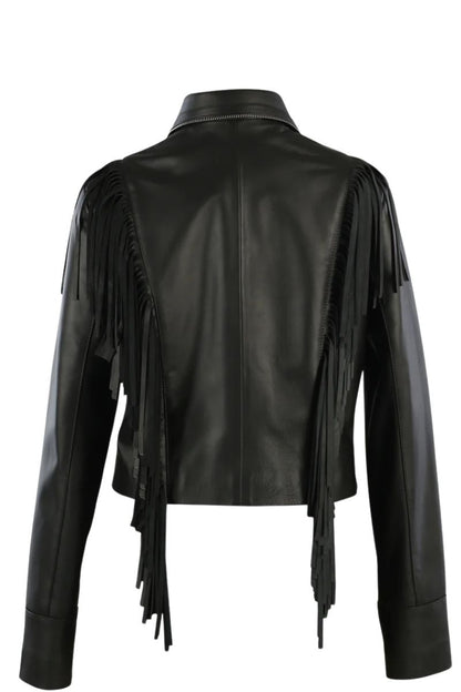 Cascade Leather Jacket Black