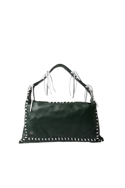 Halo Leather Bag Olive
