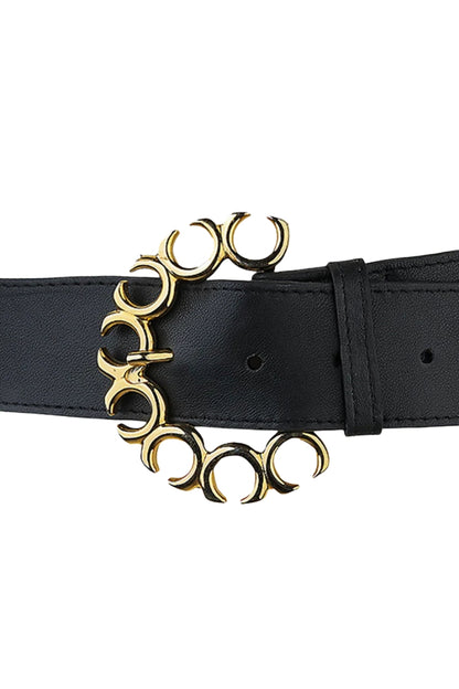 Xander Leather Belt Black