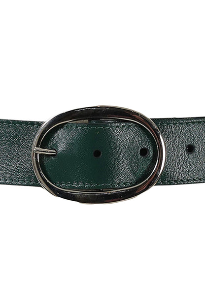 Jace Leather Belt Olive