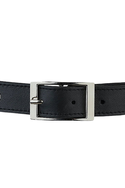 Eliza Leather Belt Black
