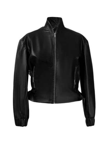 Bennett Leather Jacket Black