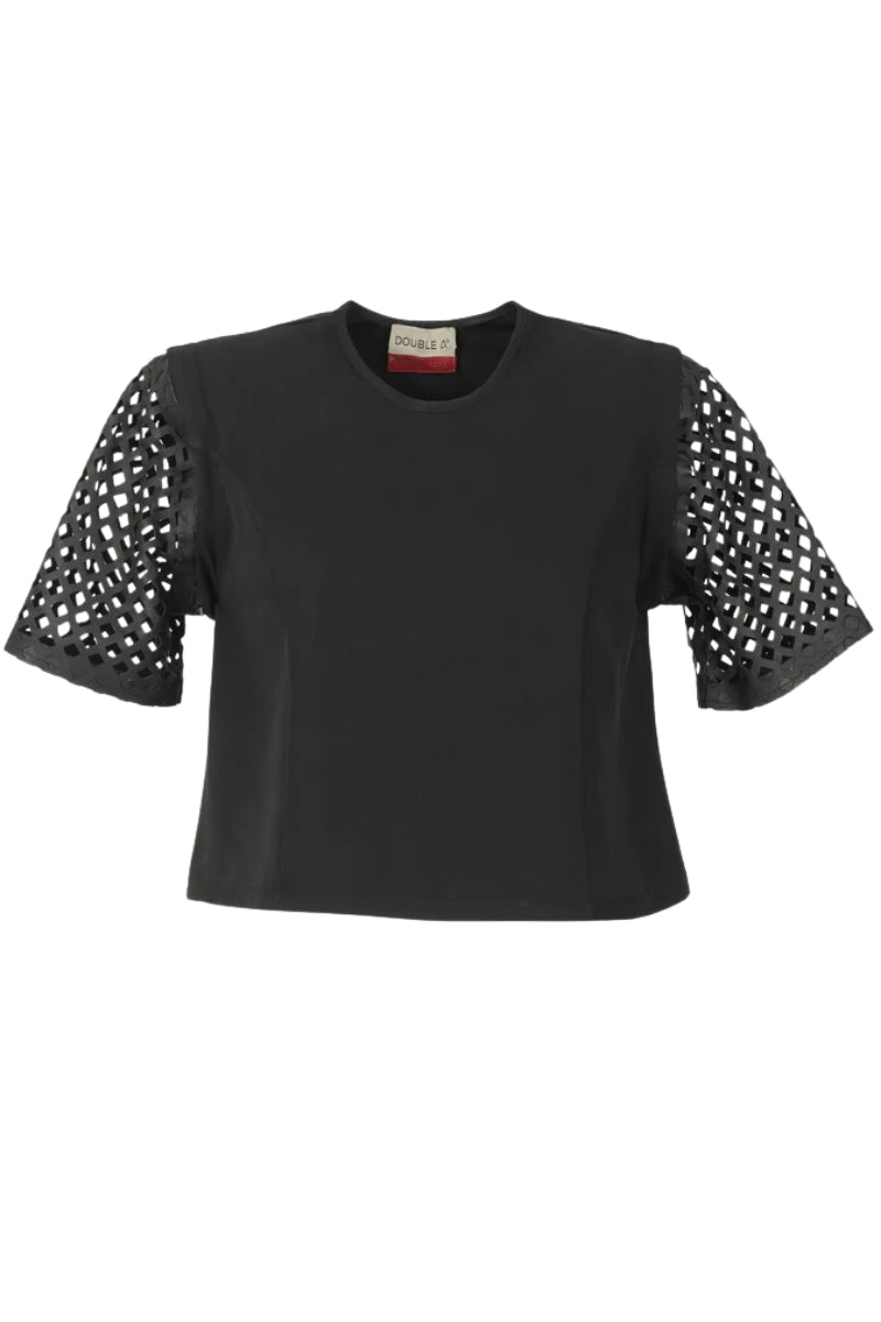 Mia Top Black x Black