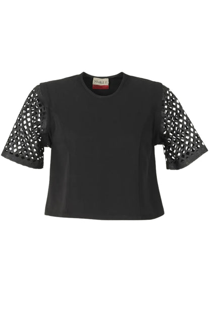 Mia Top Black x Black