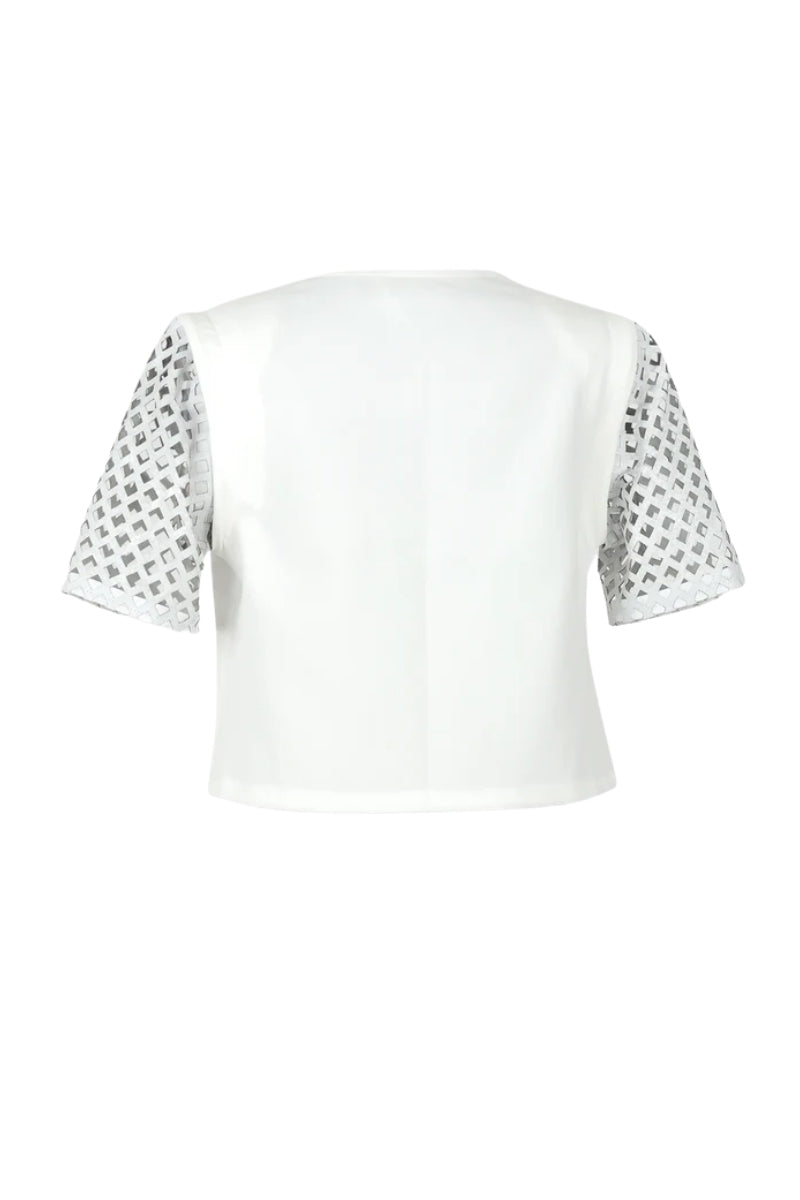 Mia Top White x Washed White