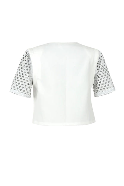 Mia Top White x Washed White
