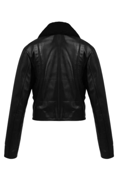 Emery Leather Jacket All Black