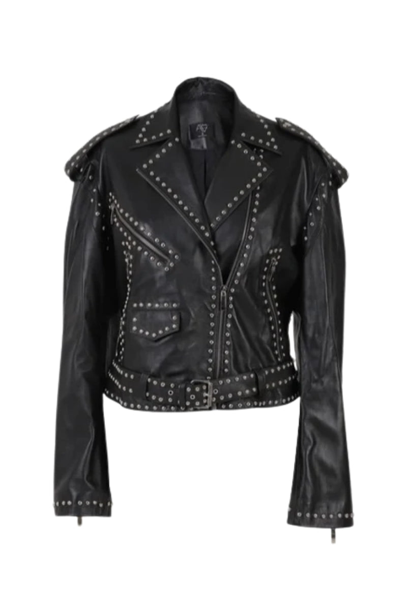 Hudson Leather Jacket Black