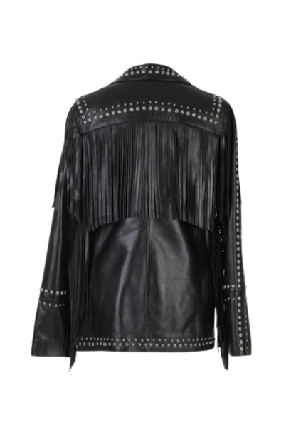 Scarlett Leather Jacket Black