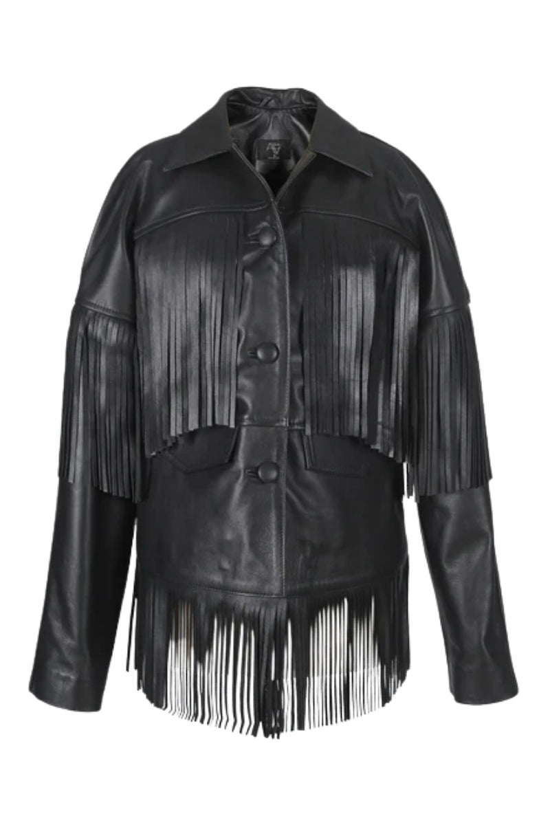 Pyrus Leather Jacket Black