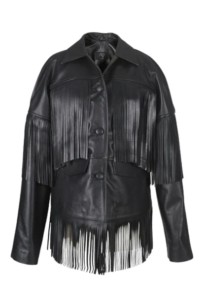 Pyrus Leather Jacket Black