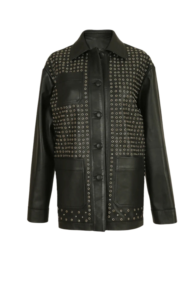 Karri Leather Jacket Black